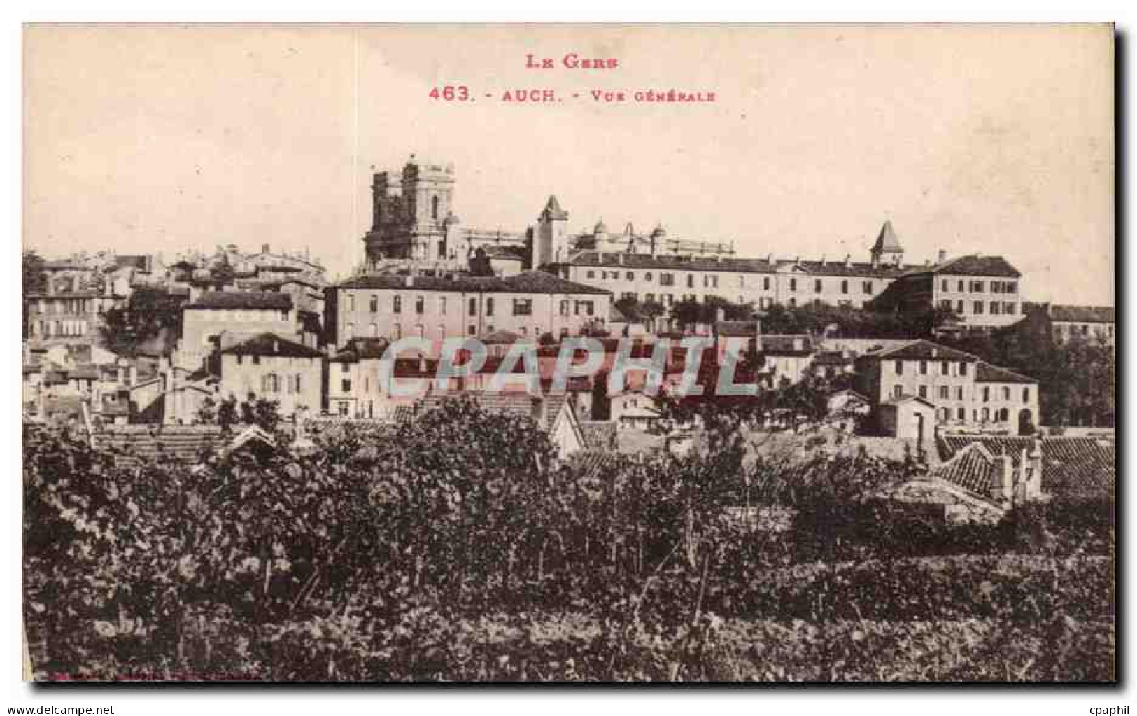 Auch - Vue Generale - CPA