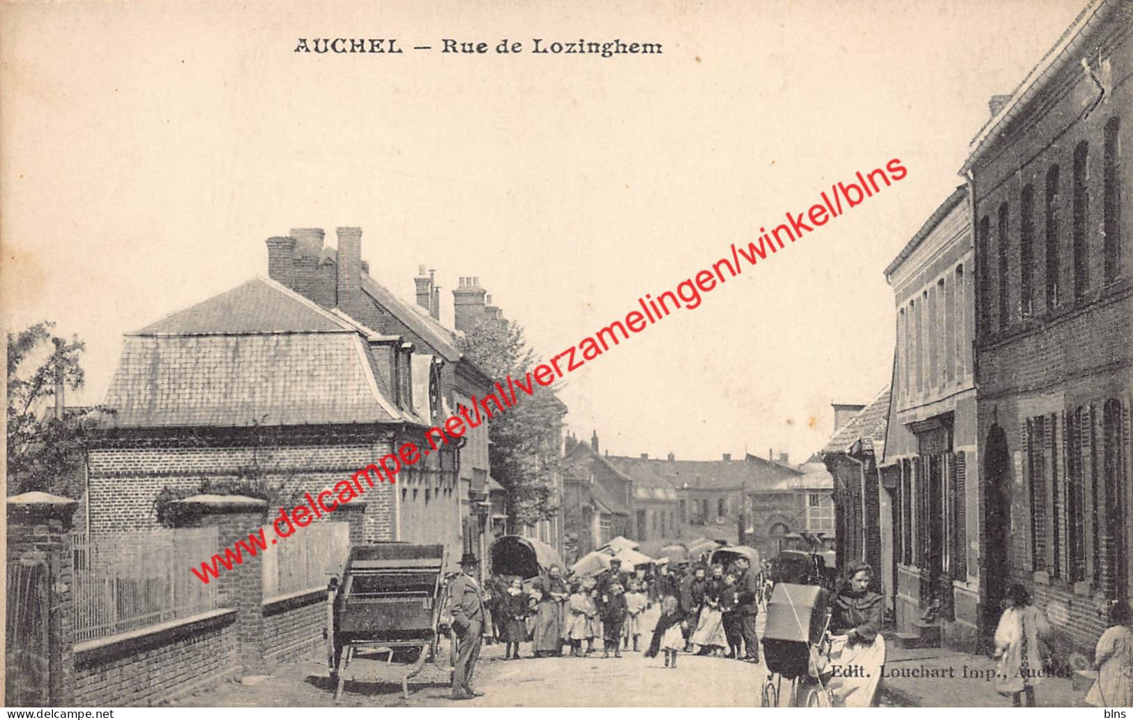 Auchel - Rue de Lozinghem - Pas de Calais - (62) Pas de Calais