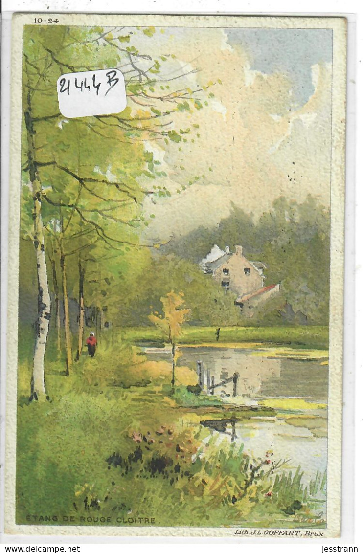 AUDERGHEM- OUDERGEM- L ETANG DE ROUGE CLOITRE