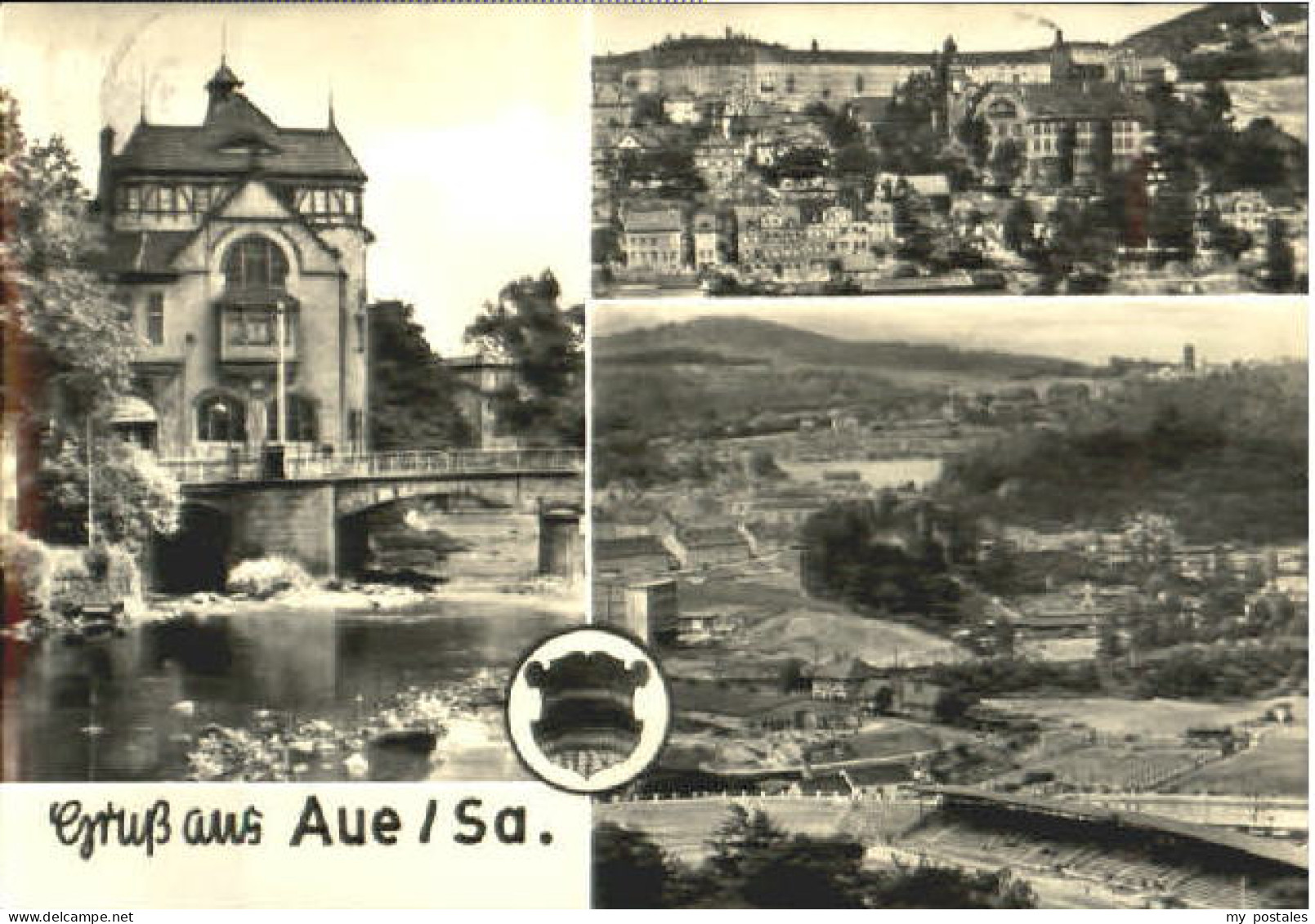 Aue Erzgebirge Aue  x 1972