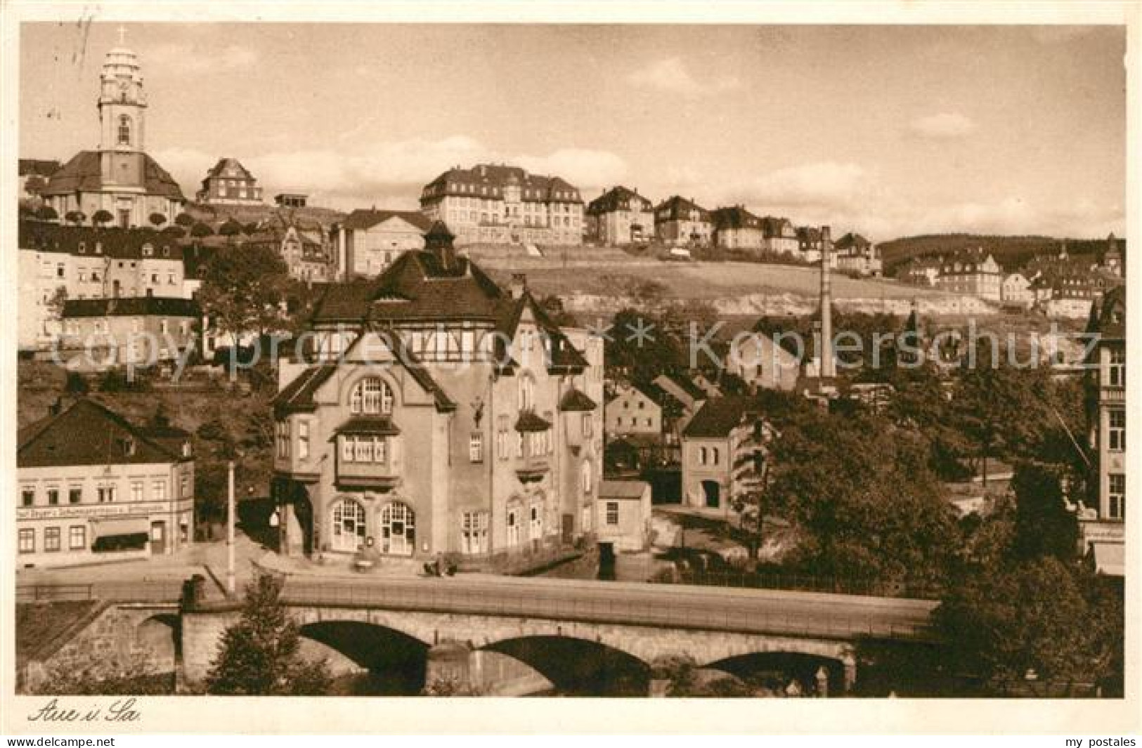 Aue Erzgebirge Muldenbruecke
