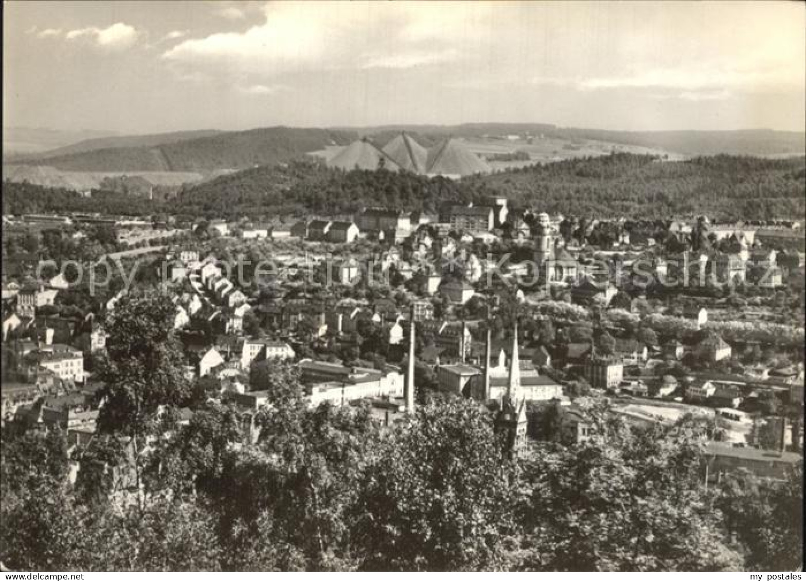 Aue Sachsen Ortsansicht