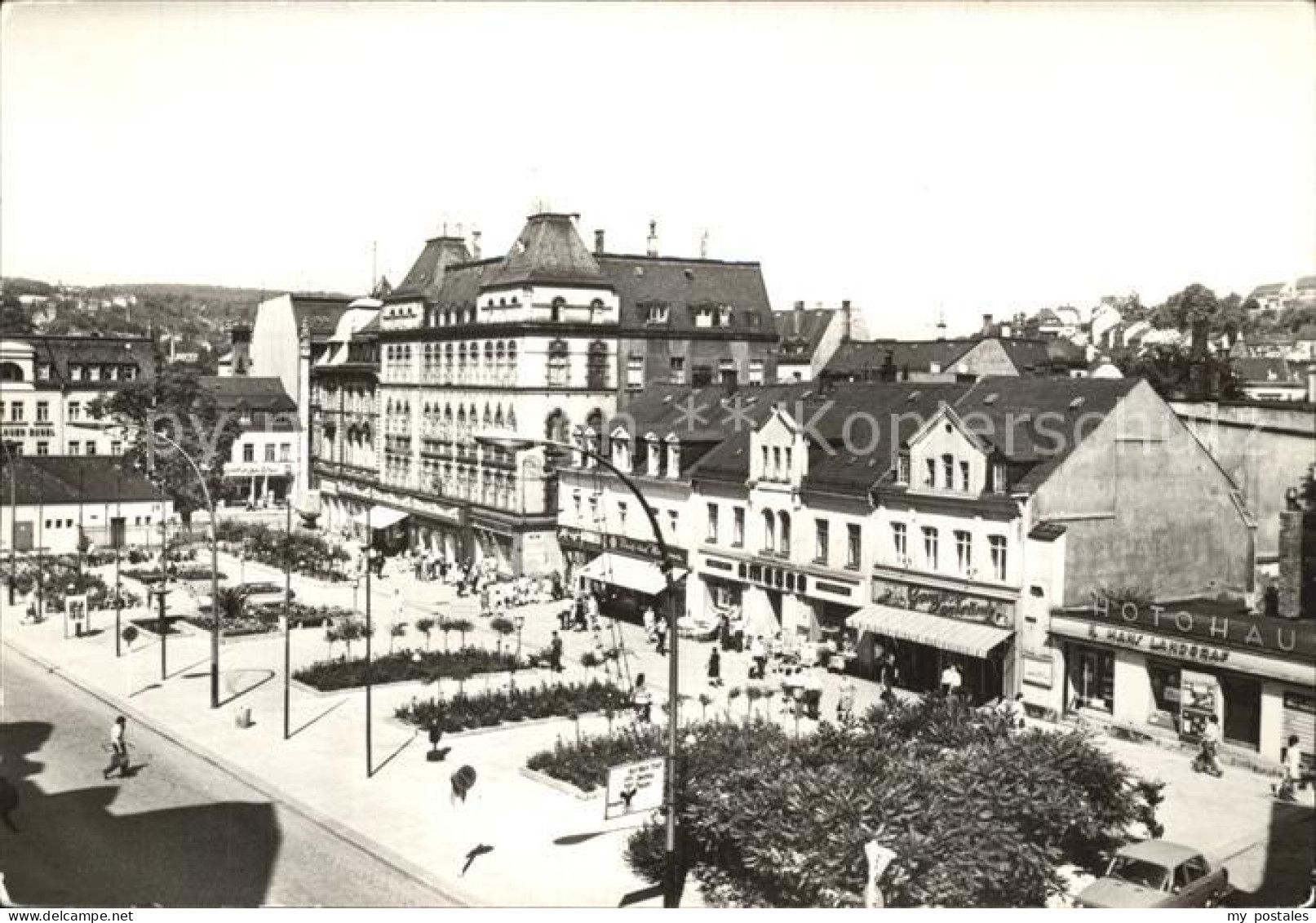 Aue Sachsen Stadtansicht