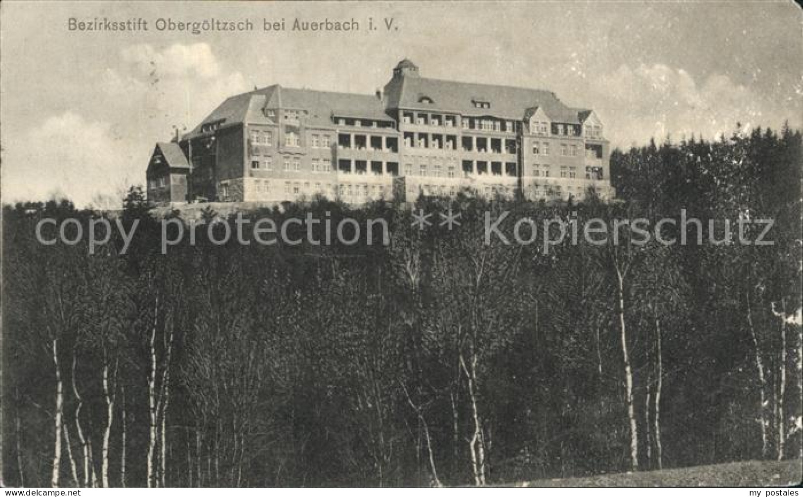 Auerbach Vogtland Bezirksstift Obergoeltzsch