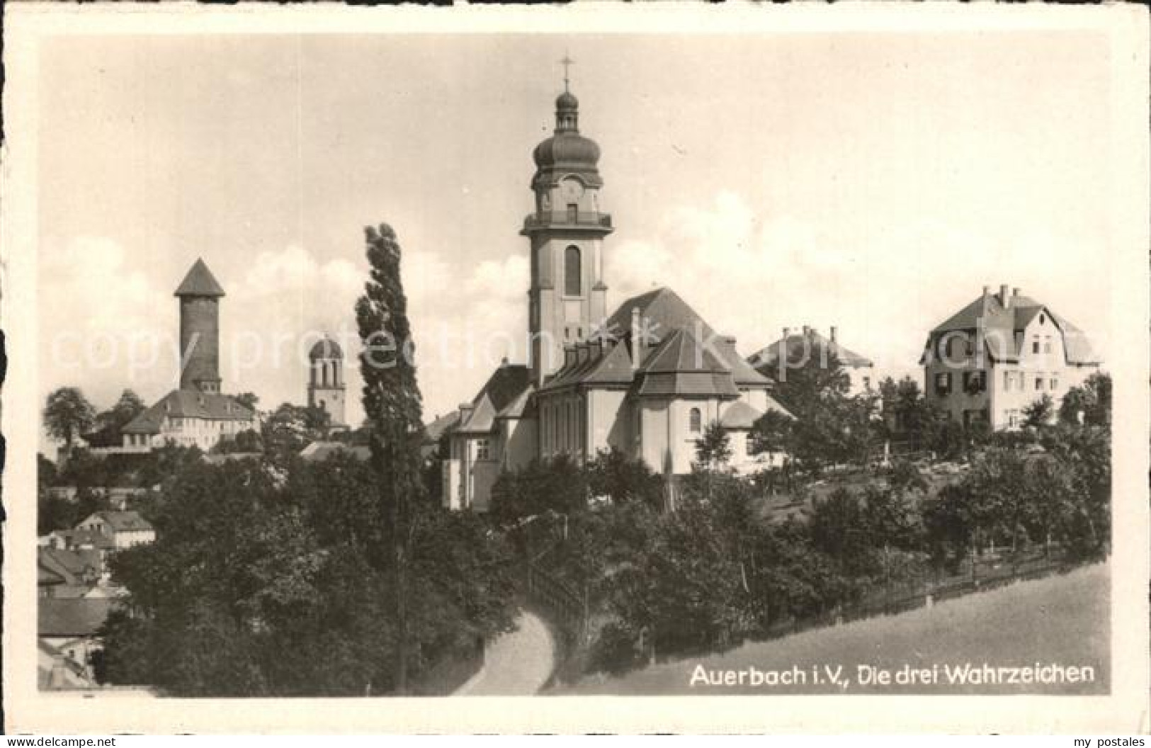 Auerbach Vogtland Die drei Wahrzeichen