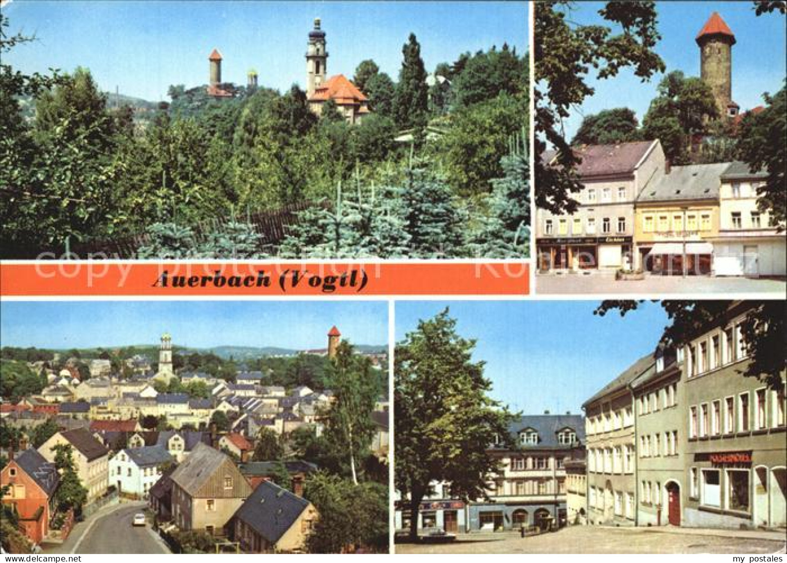 Auerbach Vogtland Friedensplatz Altmarkt
