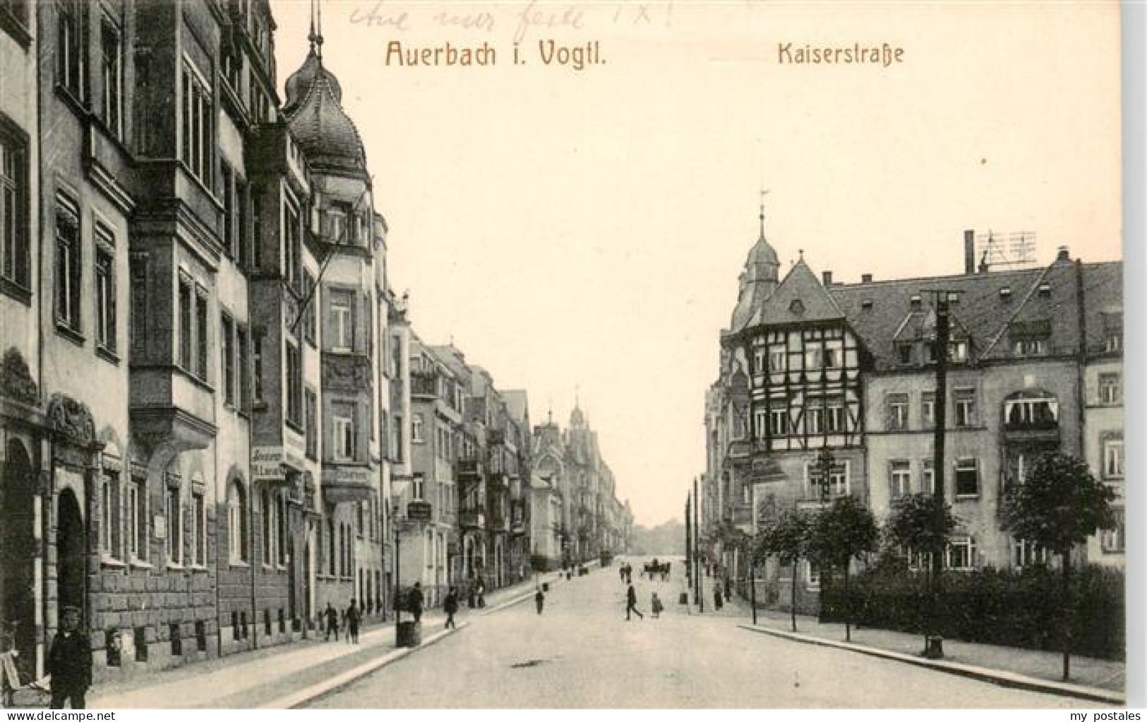Auerbach  Vogtland Kaiserstrasse