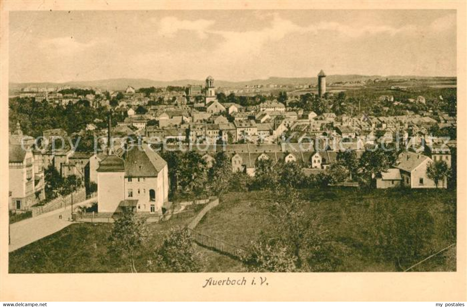 Auerbach Vogtland Panorama