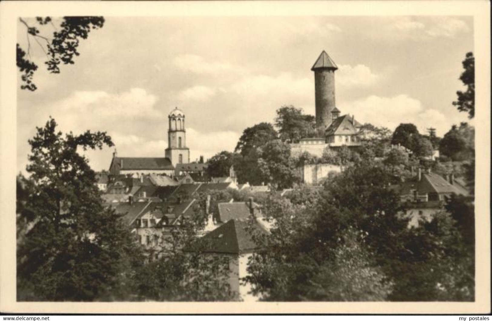Auerbach Vogtland Schlossturm Kirche