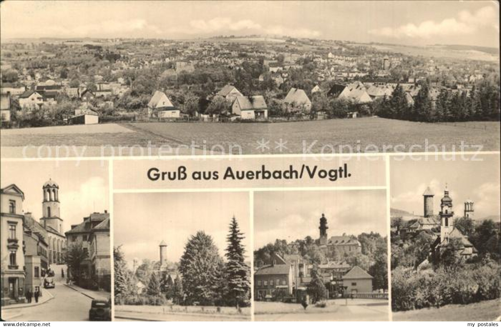 Auerbach Vogtland Teilansichten