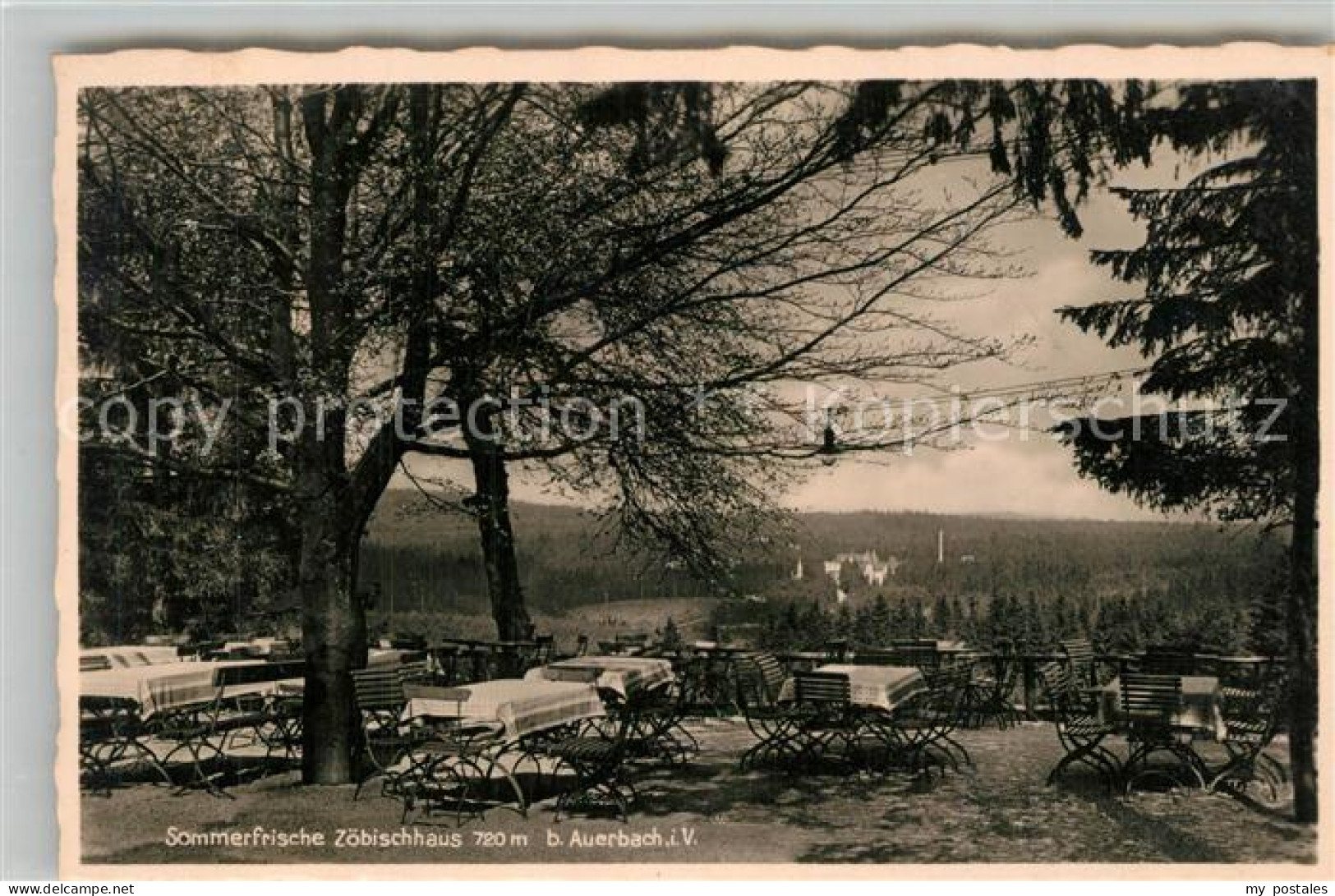 Auerbach Vogtland Zoebischhaus Sommerfrische