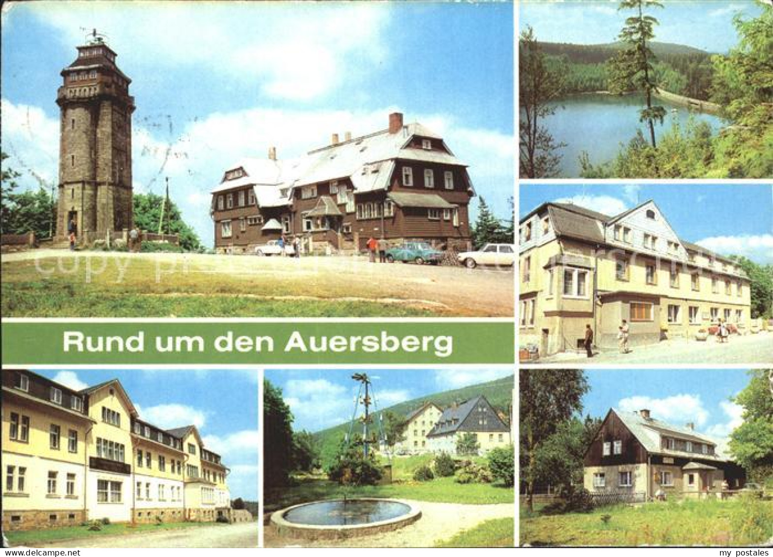 Auersberg Wildenthal Aussichtsturm Berghotel Auersberg Steinbach Waldfrieden Wil