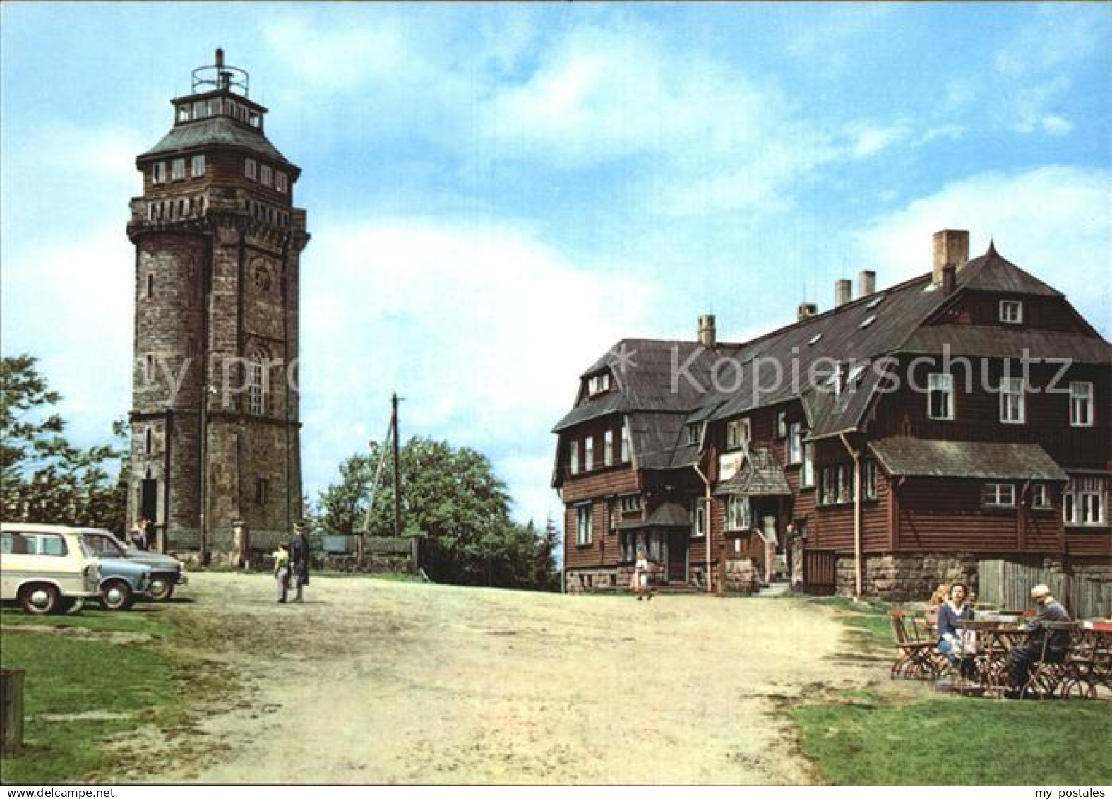 Auersberg Wildenthal HOG Berghotel Auersberg Aussichtsturm