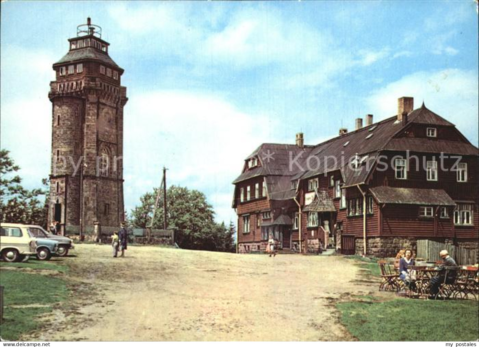Auersberg Wildenthal HOG Berghotel Auersberg Aussichtsturm