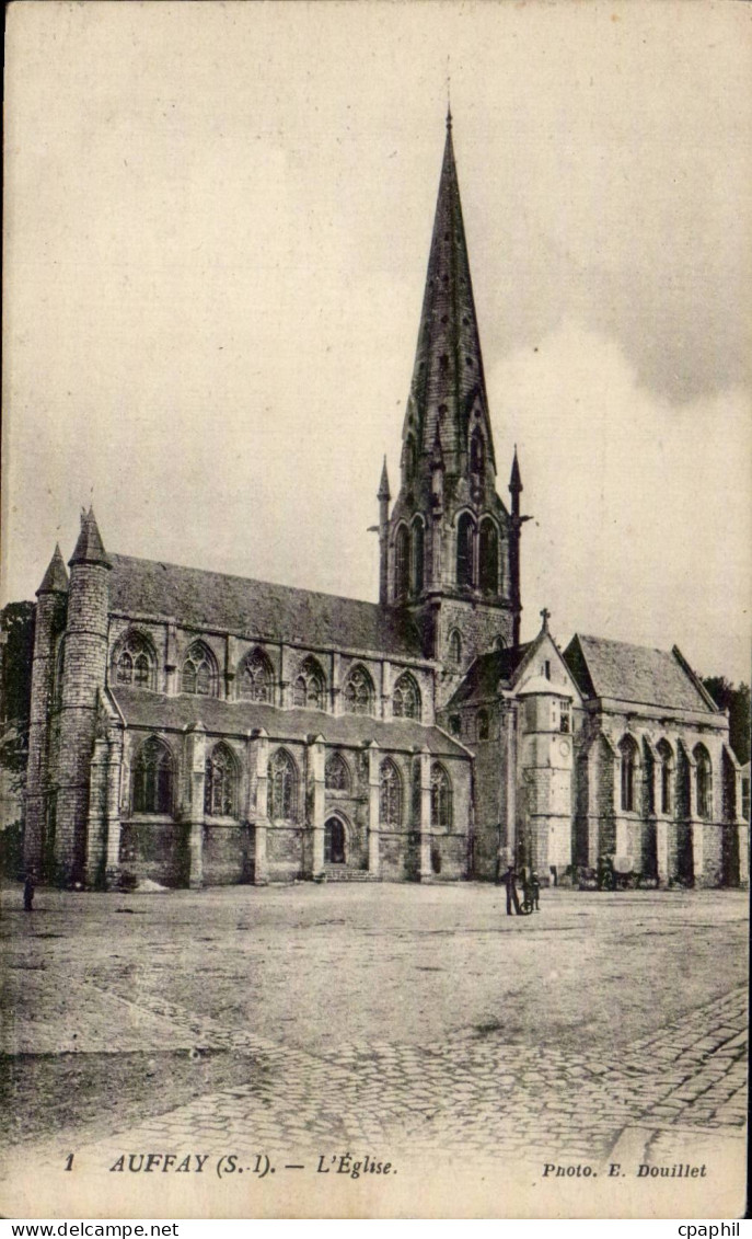 Auffay - L Eglise - CPA