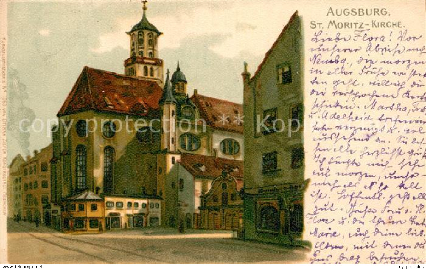 AUGSBURG  CITY Sankt Moritz Kirche