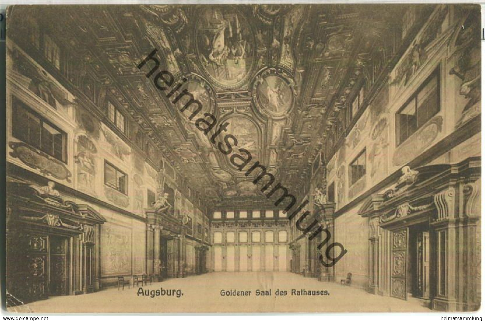Augsburg - Goldener Saal des Rathauses - Verlag K. Ressler Augsburg