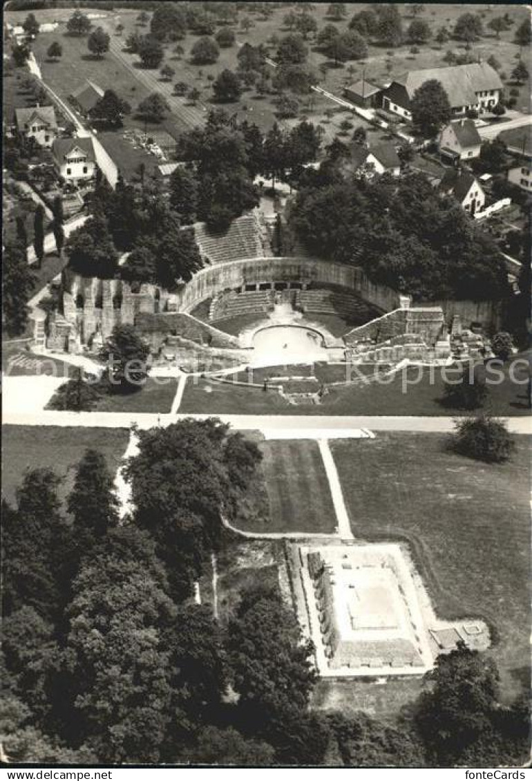 Augst Fliegeraufnahme Augusta Raurica