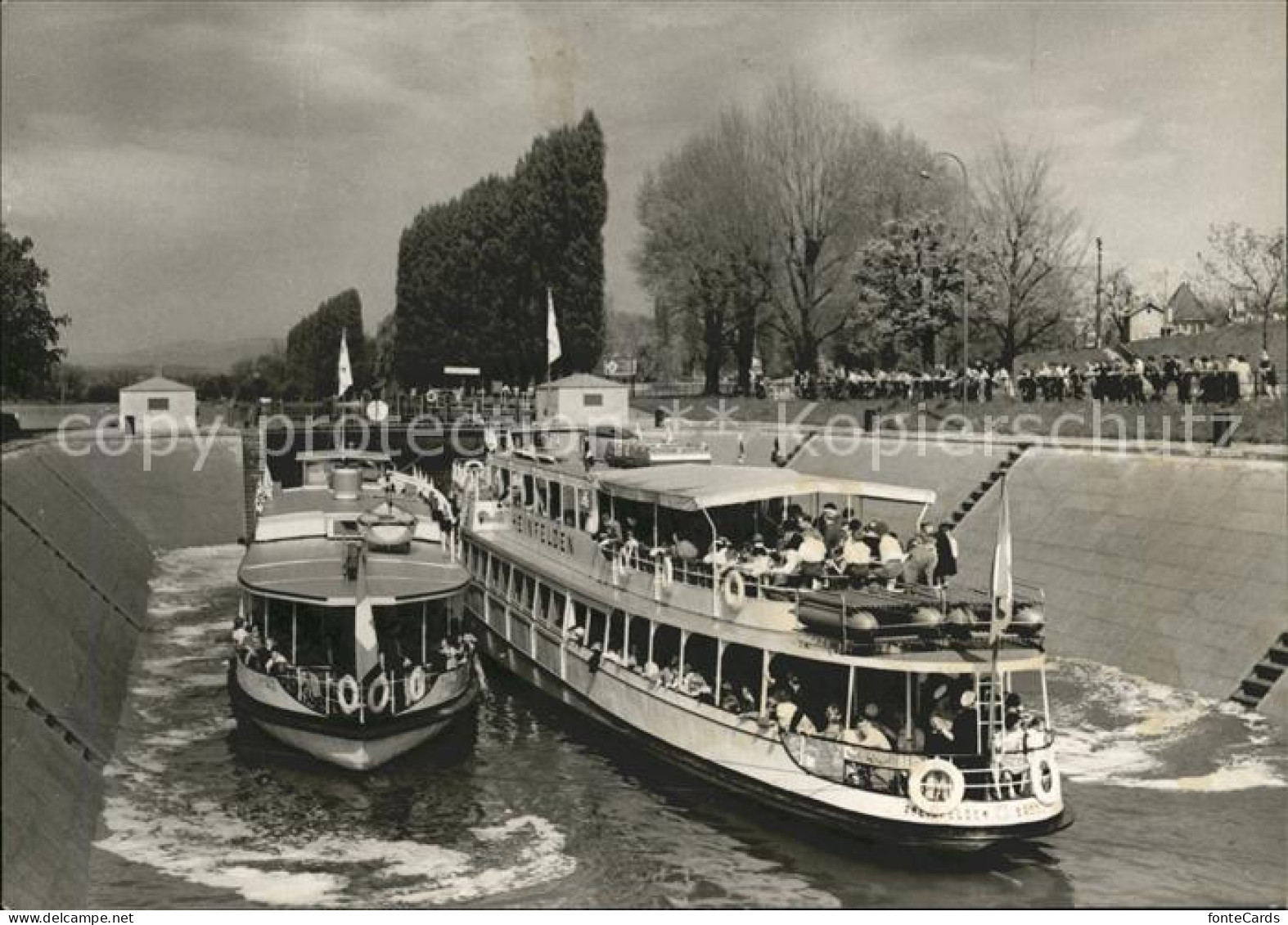 Augst Rheinfelden Rhyblitz Schleuse