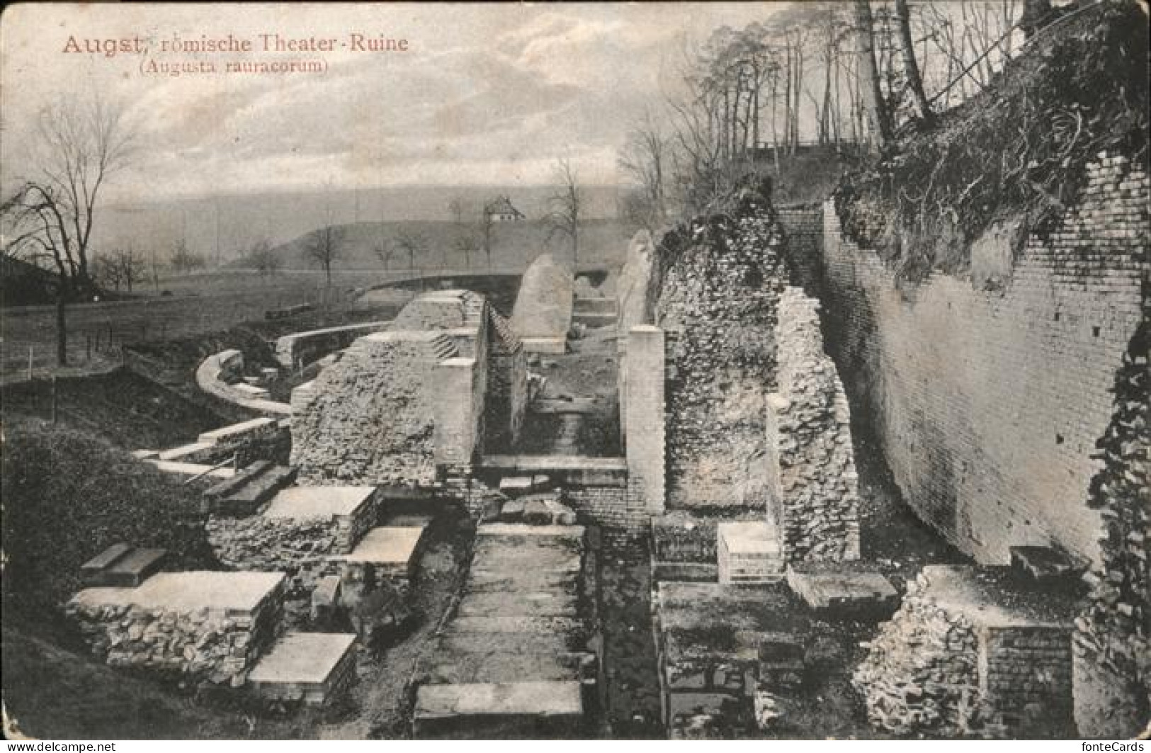 Augst Theater Ruine