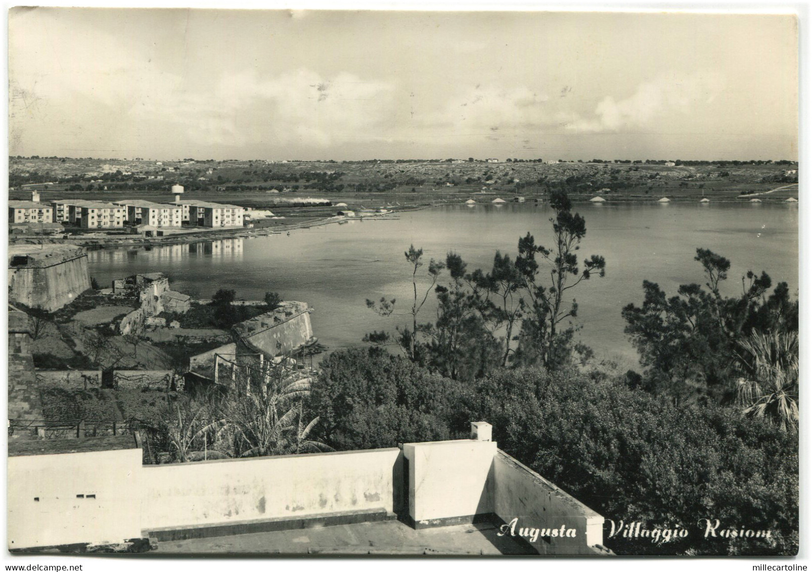 AUGUSTA (SIRACUSA), VILLAGGIO RASIOM, 1958