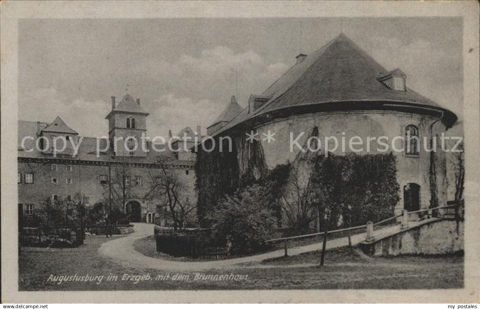 Augustusburg Jagdschloss Augustusburg Brunnenhaus