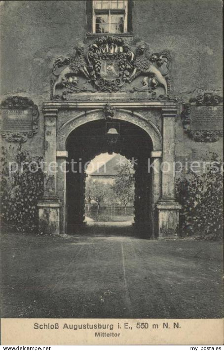 Augustusburg Schloss Augustusburg Mitteltor