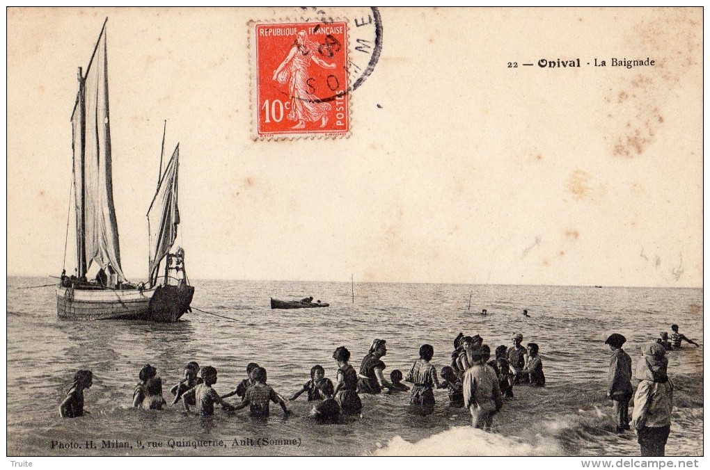 AULT ONIVAL LA BAIGNADE 1909