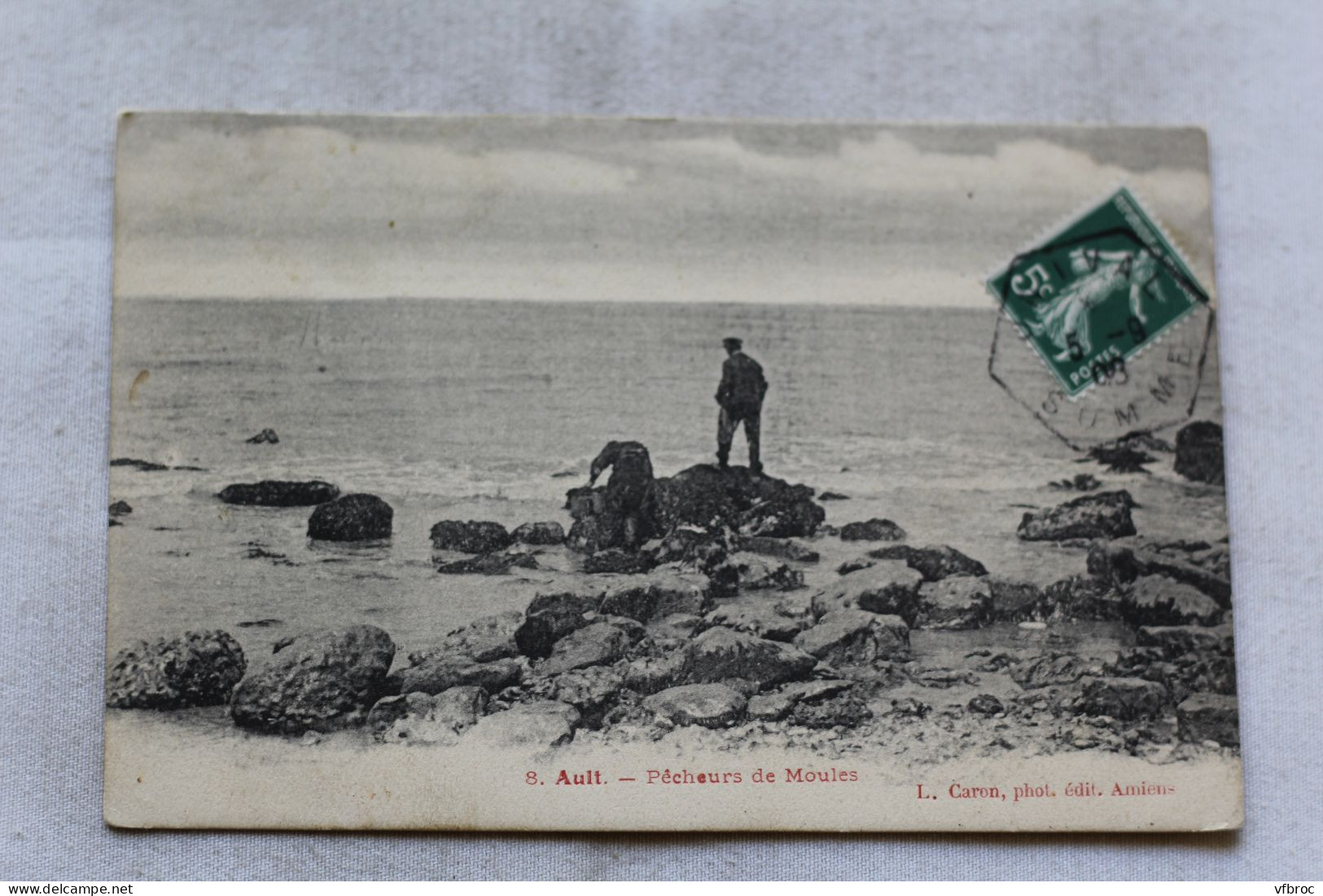 Ault, pêcheurs de moules, Somme 80