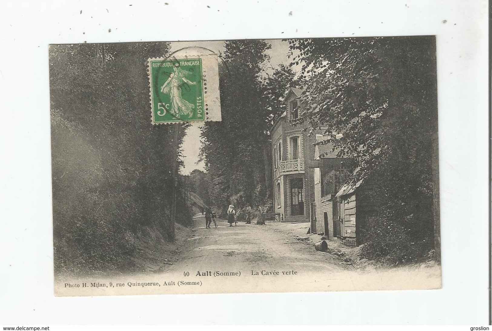 AULT (SOMME) 40 LA CAVEE VERTE