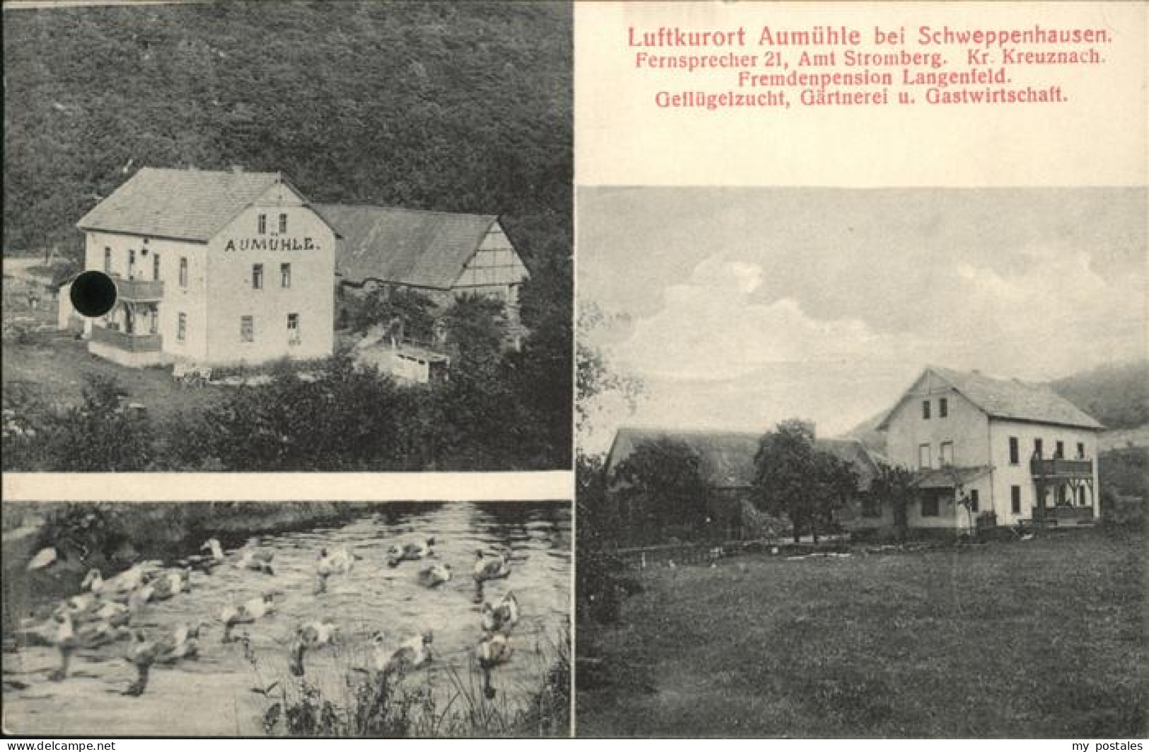 Aumuehle Lauenburg Fremdenpension Langenfeld