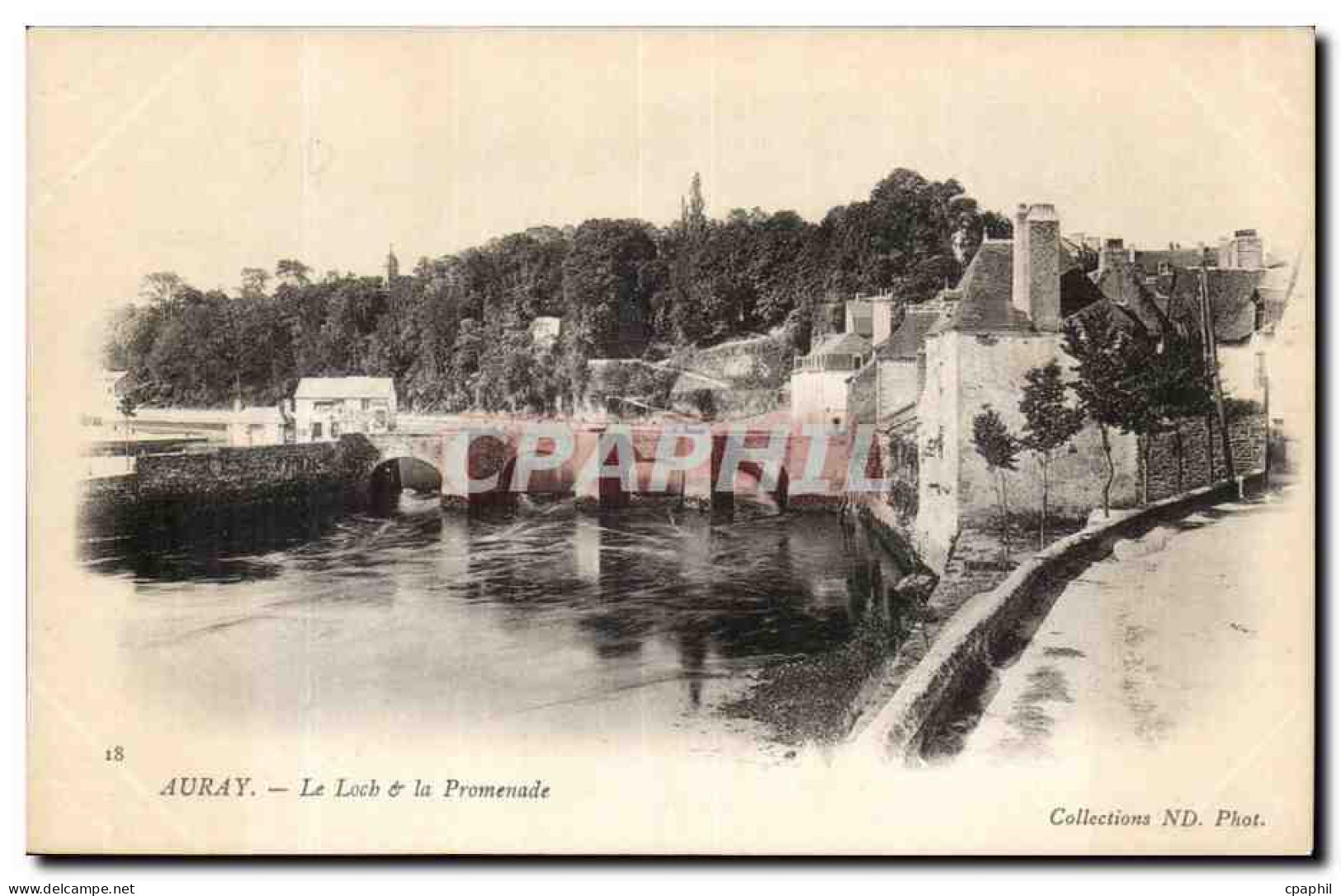 Auray CPA Le loch et la promenade