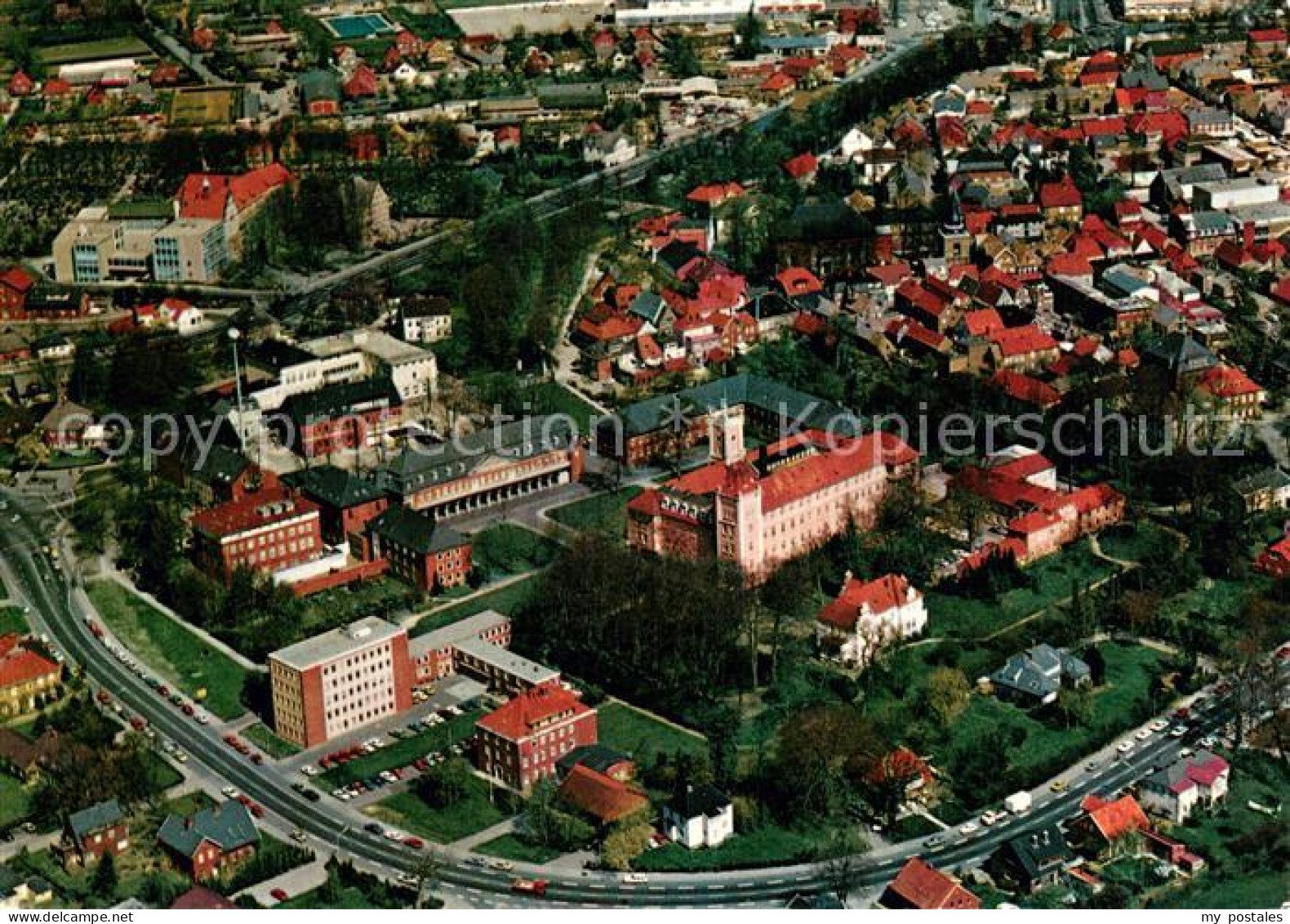Aurich Ostfriesland Fliegeraufnahme
