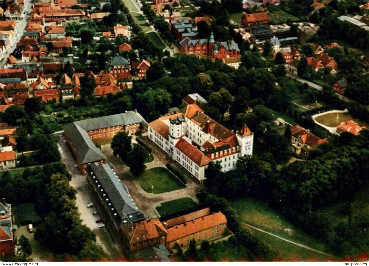 Aurich Ostfriesland Fliegeraufnahme
