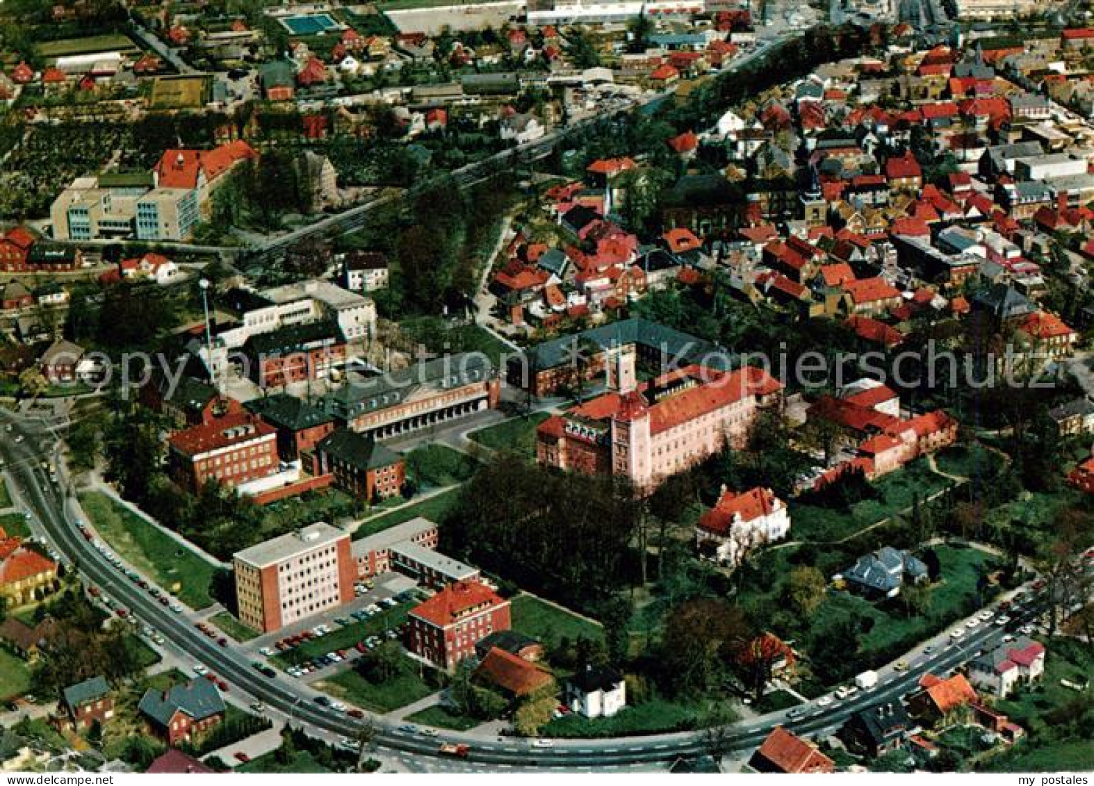 Aurich Ostfriesland Fliegeraufnahme