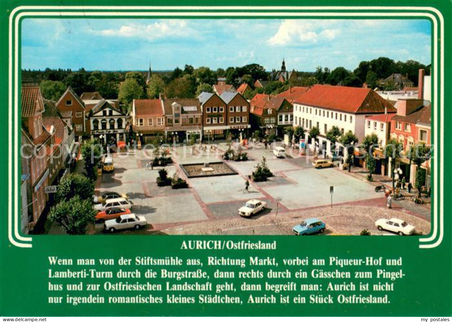 Aurich Ostfriesland Marktplatz
