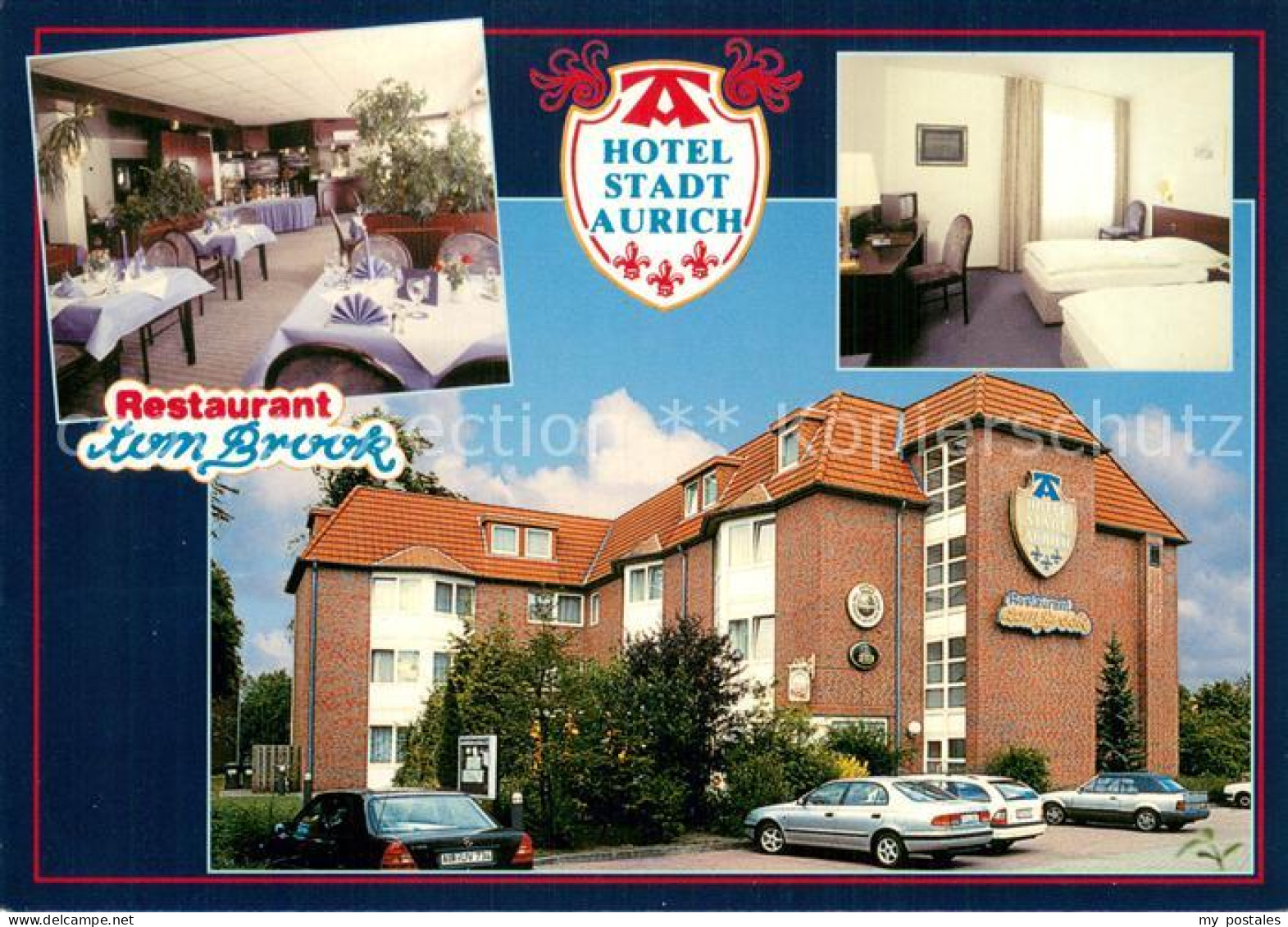 Aurich Ostfriesland Restaurant Tom Brook Hotel Stadt Aurich Gastraum Zimmer