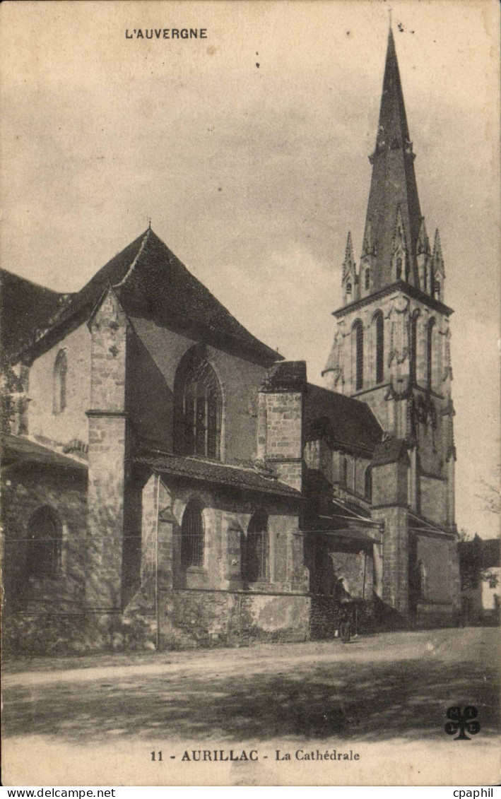 Aurillac CPA La cathedrale
