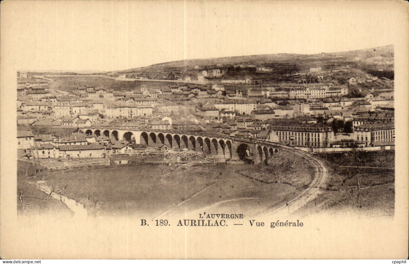 Aurillac - Vue Generale - CPA