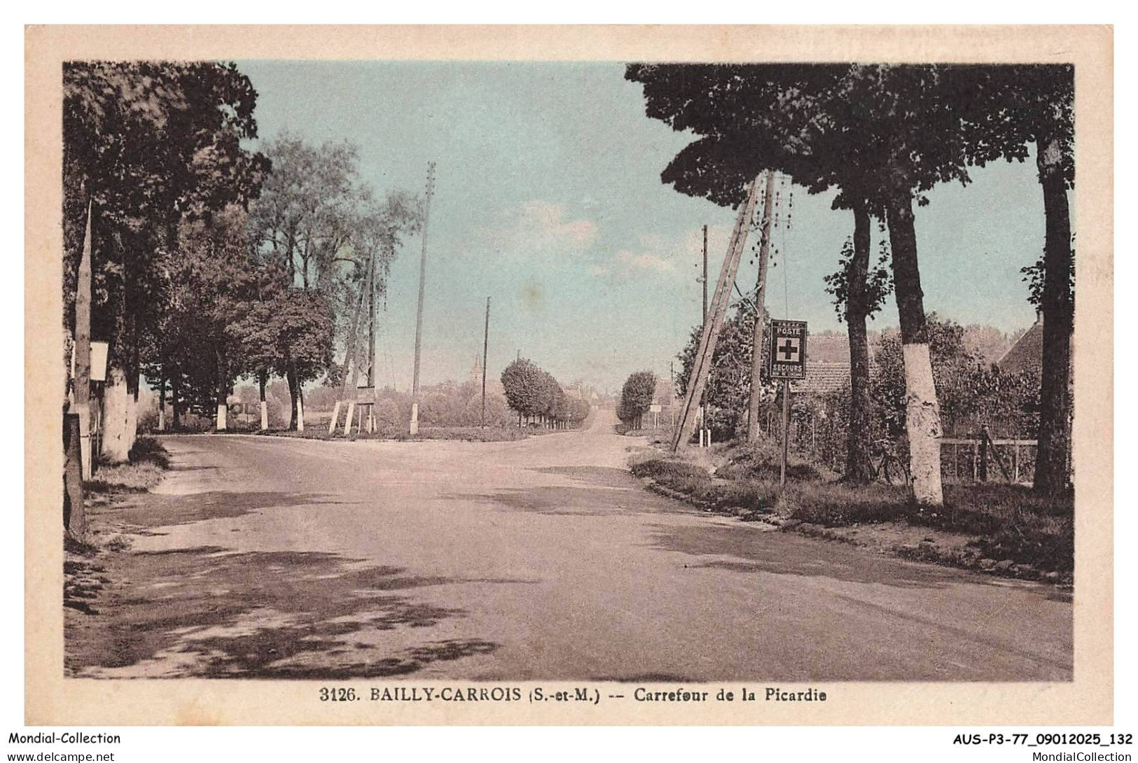 AUSP3-0265-77 - BAILLY-CARROIS - Carrefour de la picardie
