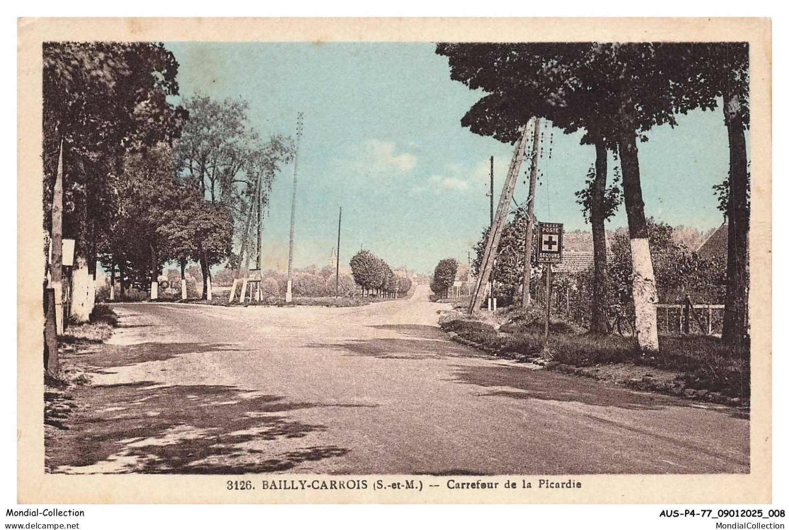 AUSP4-0295-77 - BAILLY-CARROIS - Carrefour de la picardie