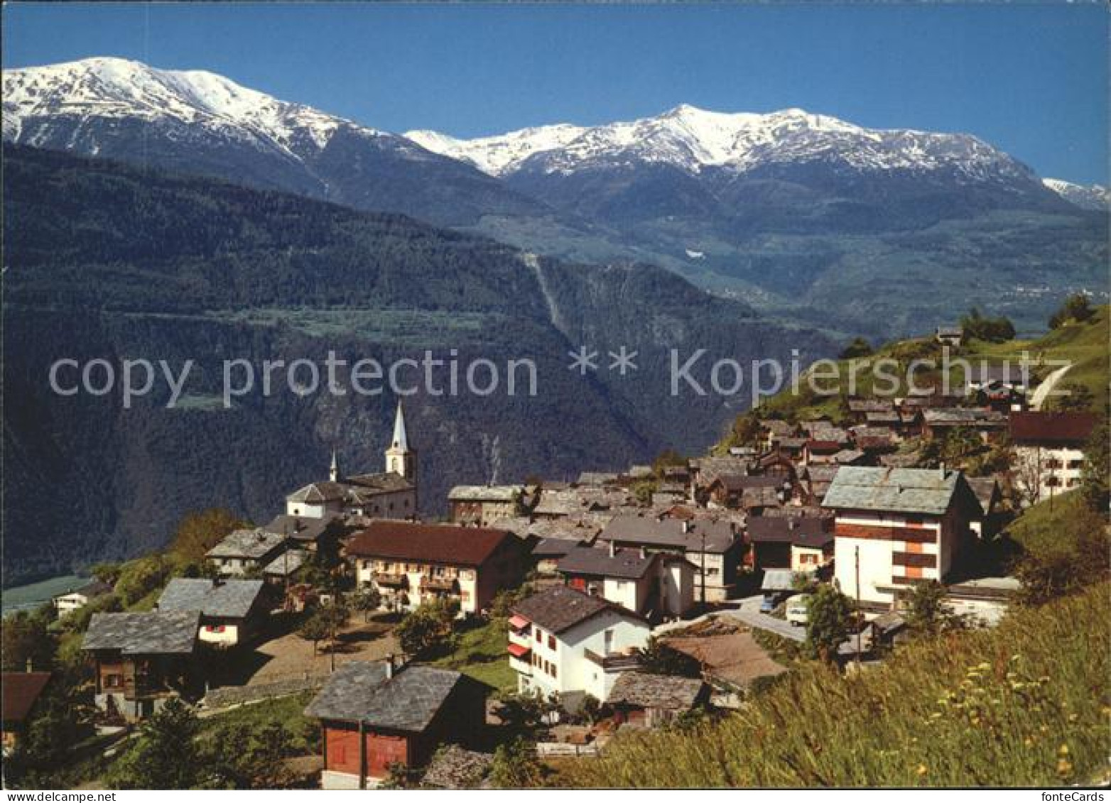 Ausserberg Loetschberg Suedrampe