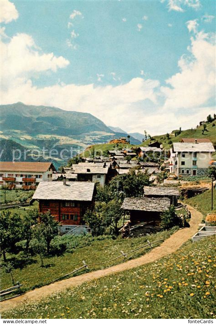 Ausserberg VS Loetschberg Suedrampe Pension Sonnhalde