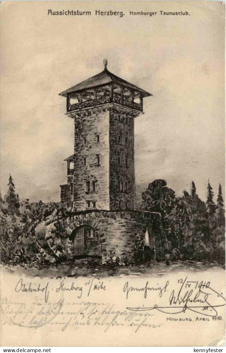 Aussichtsturm Herzberg - Saalburg