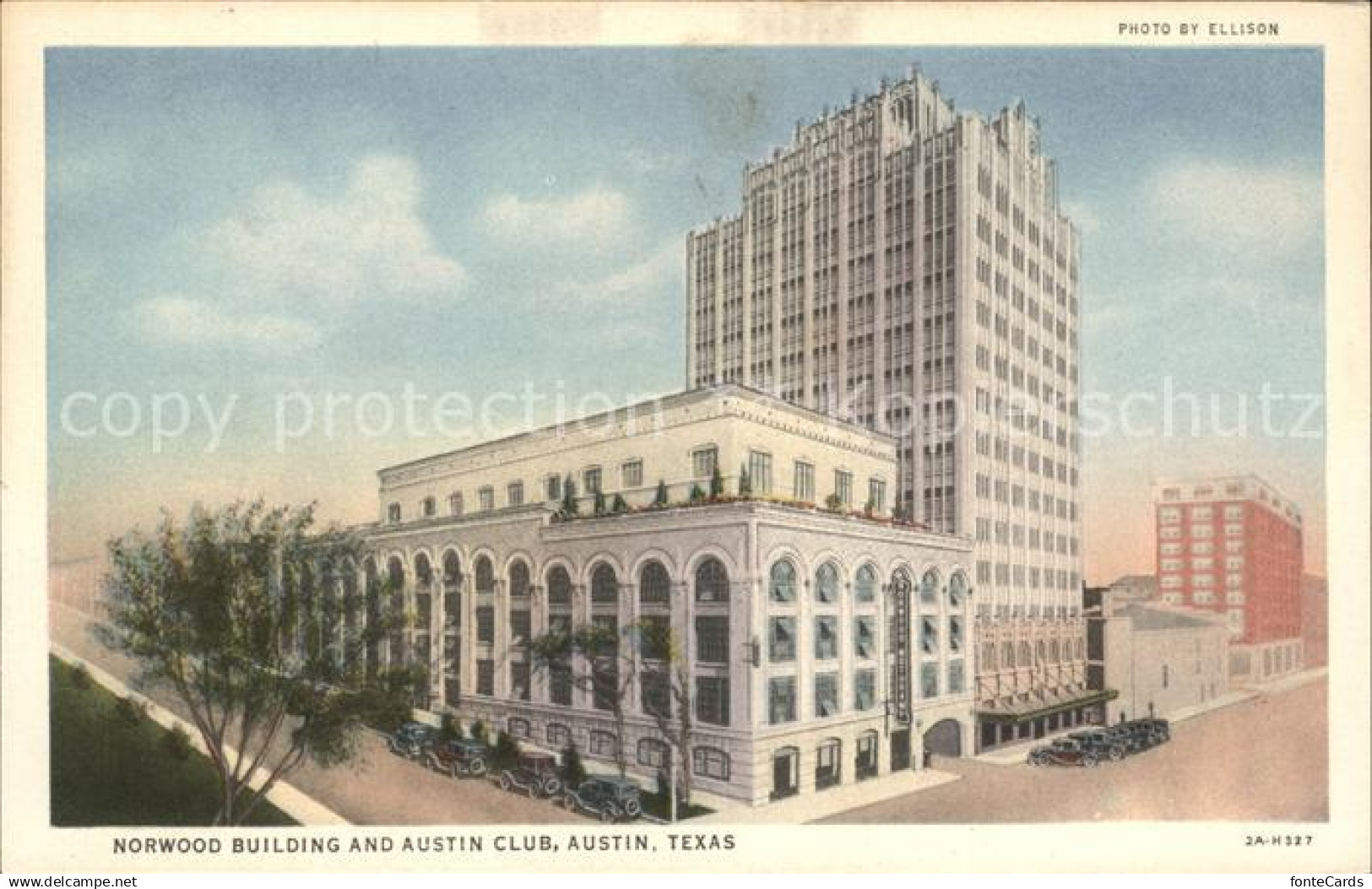 Austin Texas Norwood Building and Austin Club