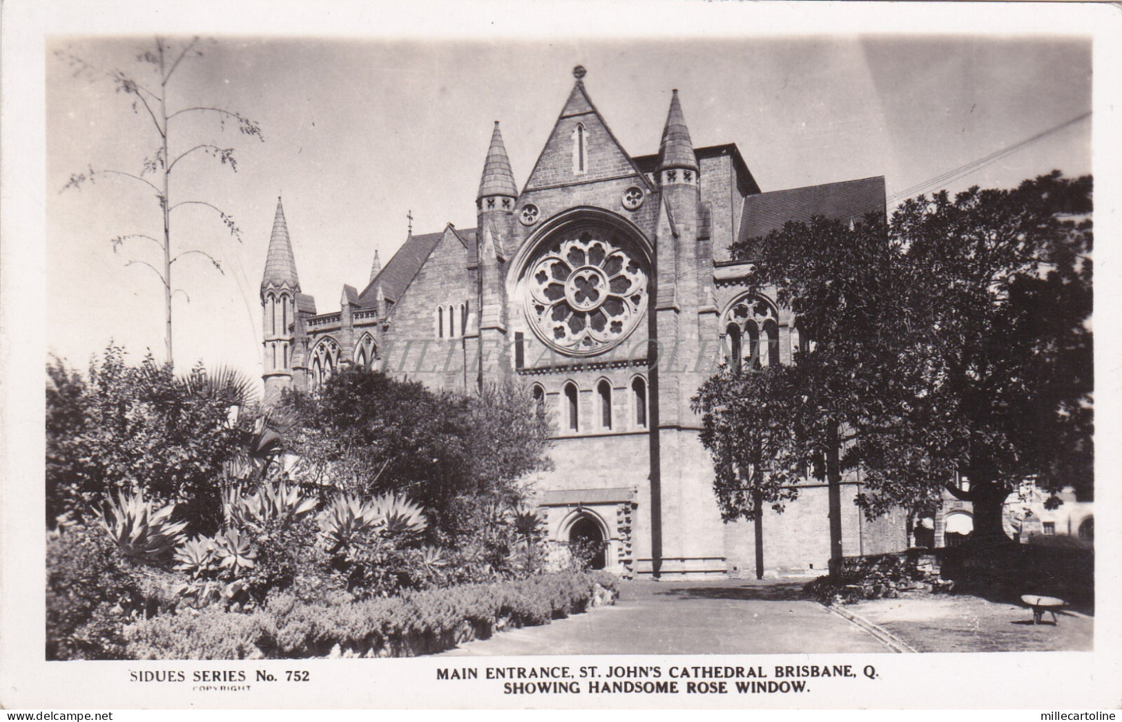 AUSTRALIA - Brisbane, St. John Cathedral, Rose Window, Sidues