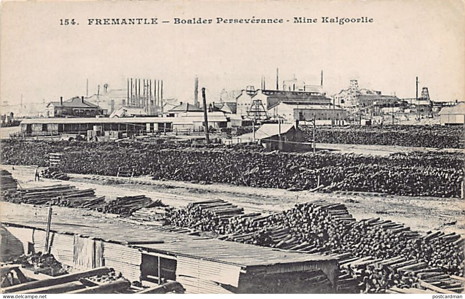 Australia - FREMANTLE (WA) Boulder Perseverance Mine - Kalgoorlie Consolidated Gold Mines - Publ. Messageries Maritimes
