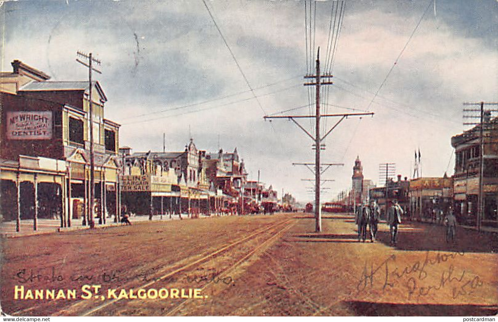 Australia - KALGOORLIE (WA) Hannan Street - Publ. The Bon Mercé Stores (Perth)