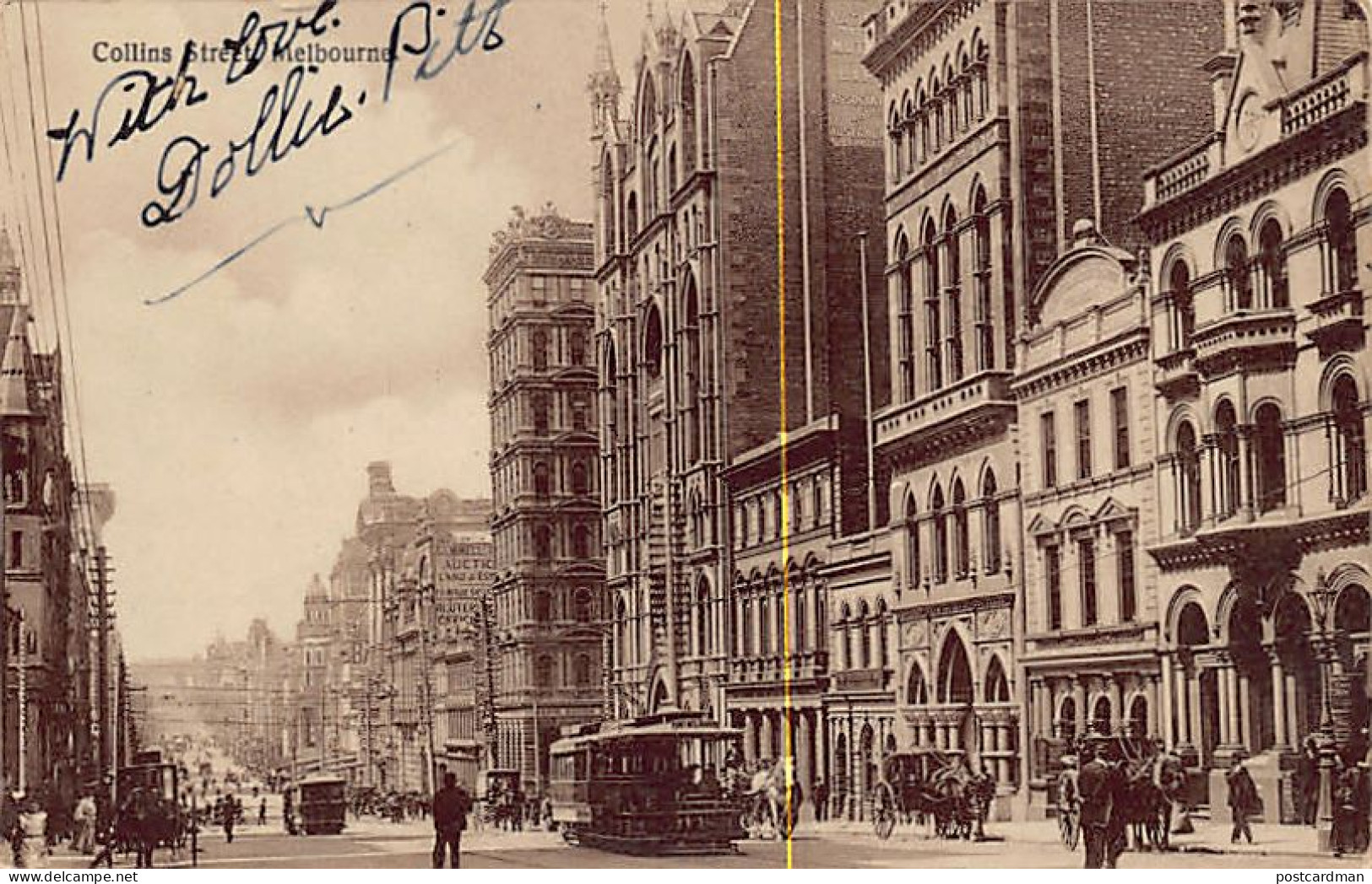 Australia - MELBOURNE (VIC) Collins Street - Publ. W.T.P.