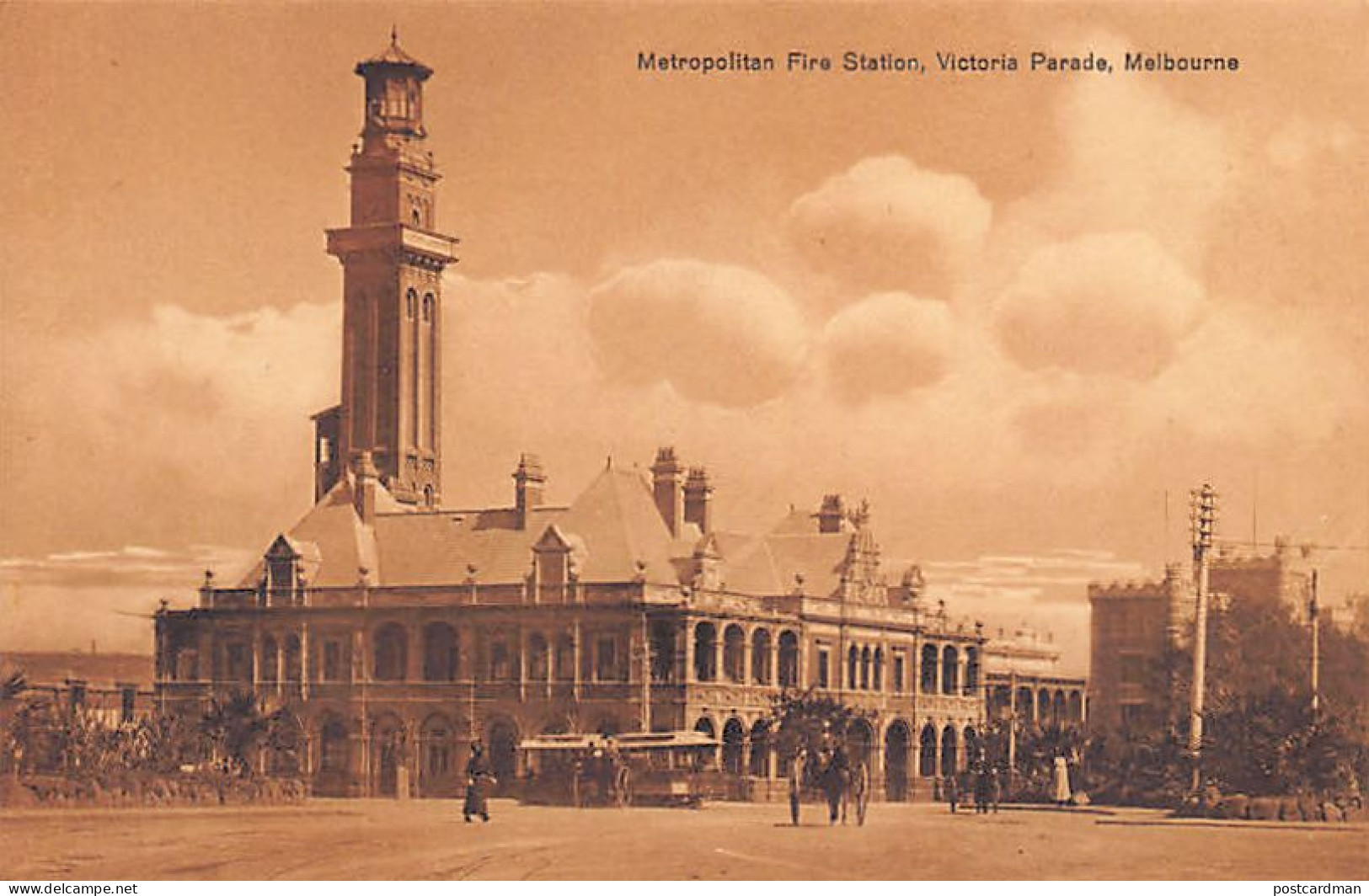 Australia - MELBOURNE (VIC) Metropolitan Fire Station, Victoria Parade - Publ. unknown C2289